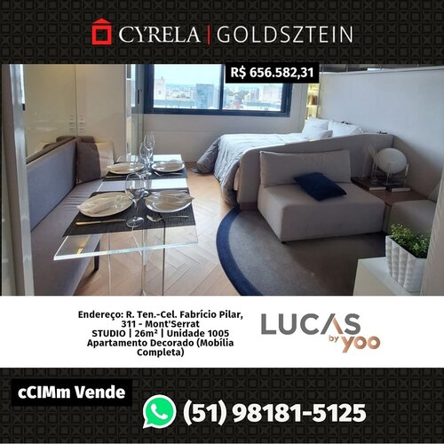 Apartamento decorado bairro Mont'Serrat!