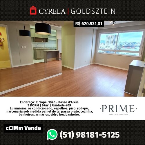 Apartamento 3Dorm no bairro Passo D'areia!