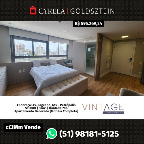 Apartamento Decorado (Mobília Completa) Avenida Lageado!