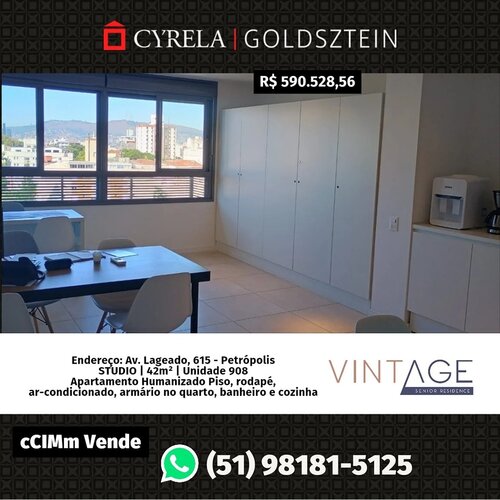 Apartamento Humanizado no bairro Petrópolis!